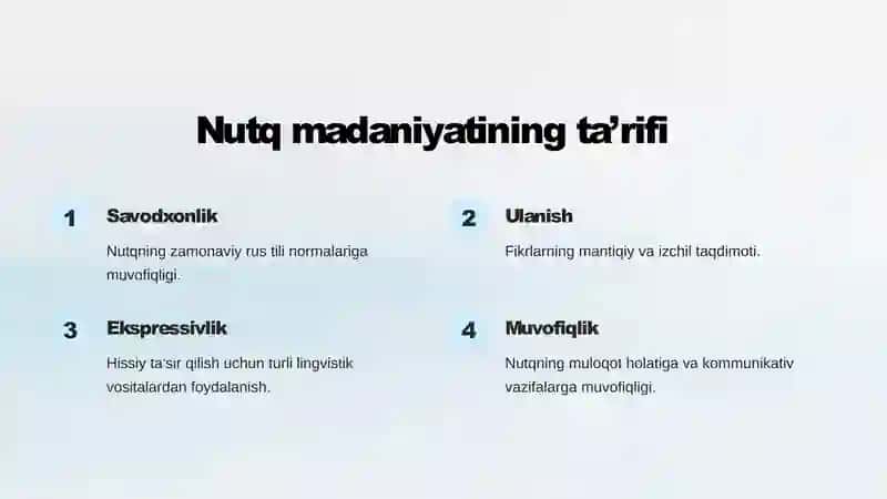 Nutq madaniyatini egallashning usul vayo`llari 4