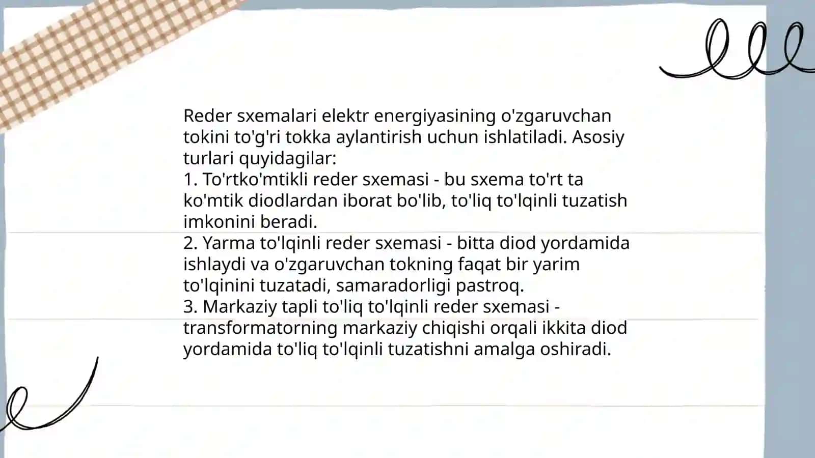 Reder sxemasi 4