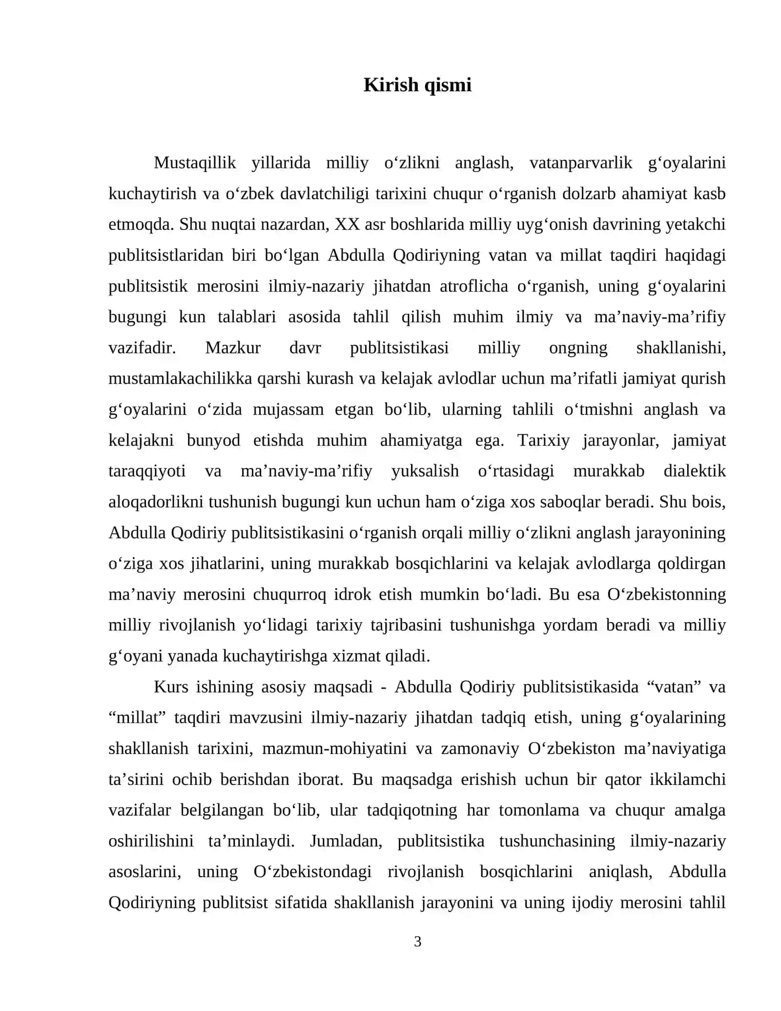 Fitrat publitsistikasida vatan va millat taqdiri 4