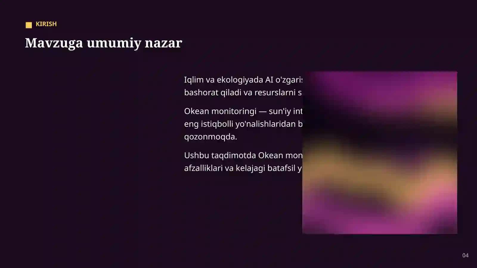 AI IQLIM VA EKOLOGIYADA 4