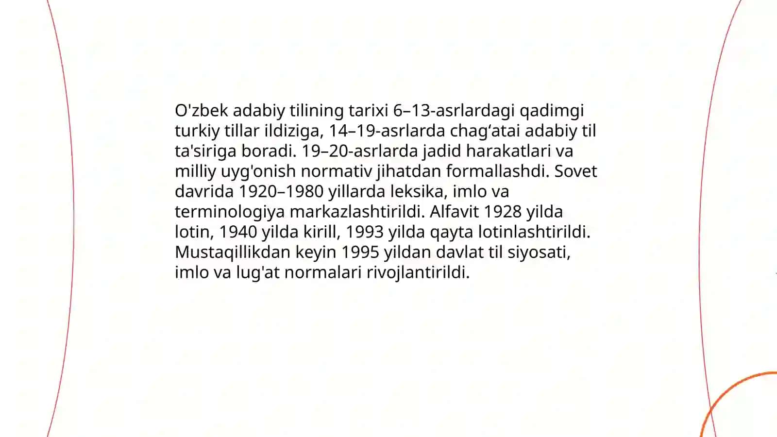 Oʻzbek tilida adabiy til me'yorlari 4