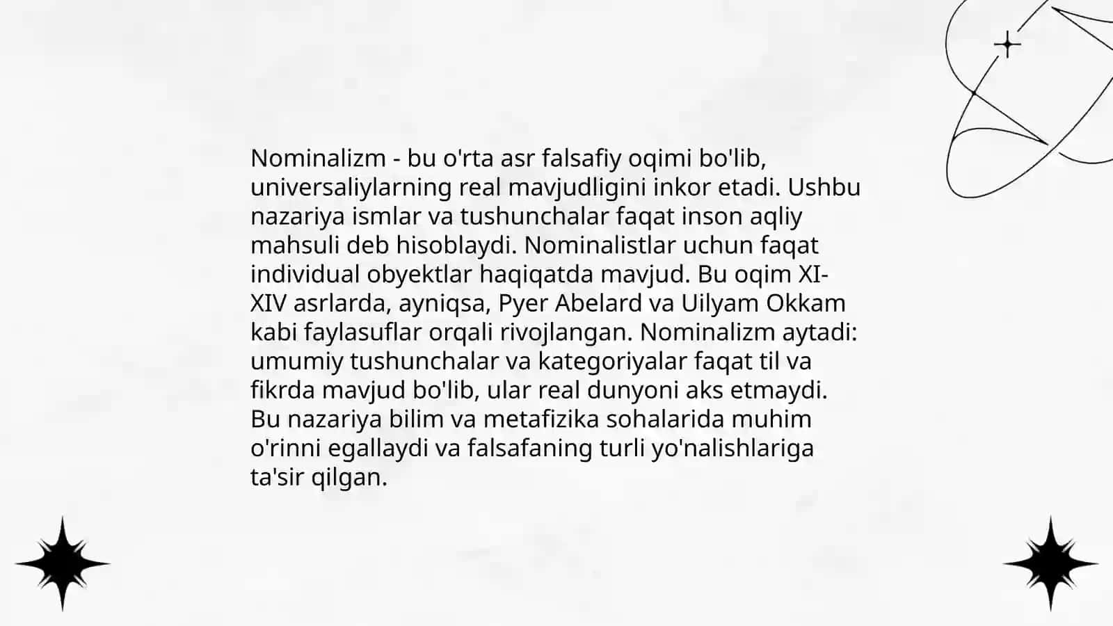 Borliqning mohiyatiga oid konsepsiyalar 4