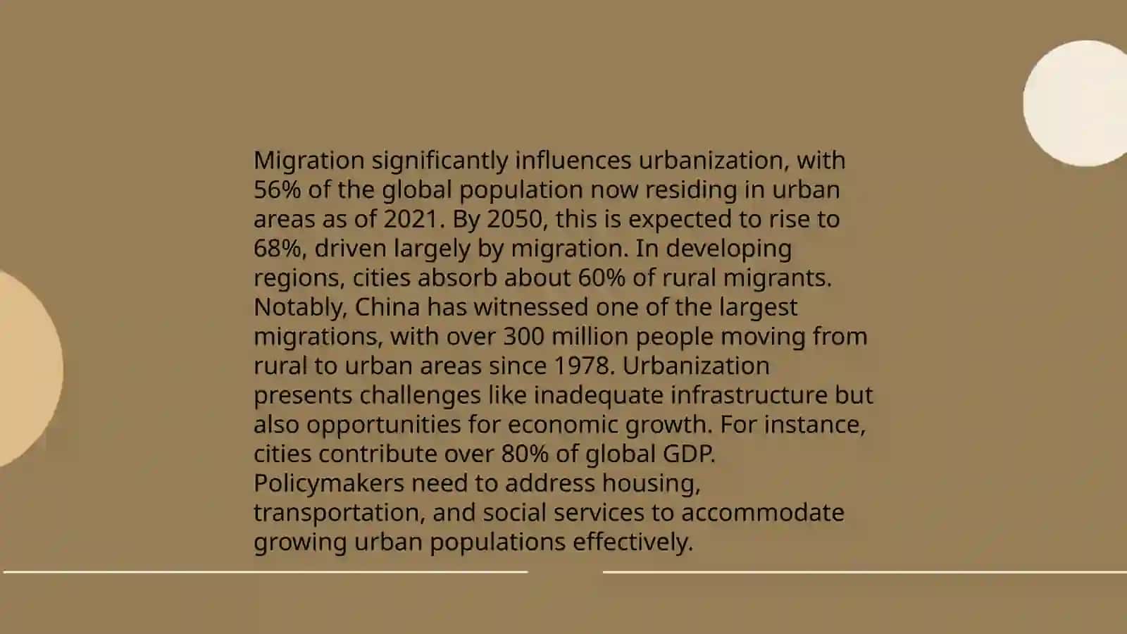 Changing cities. The history of a city 4