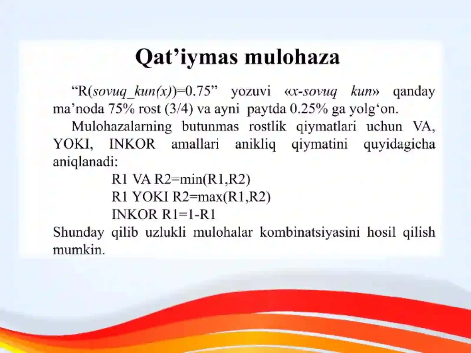 Qat`iymas valingivistiko`zgaruvchilar 4
