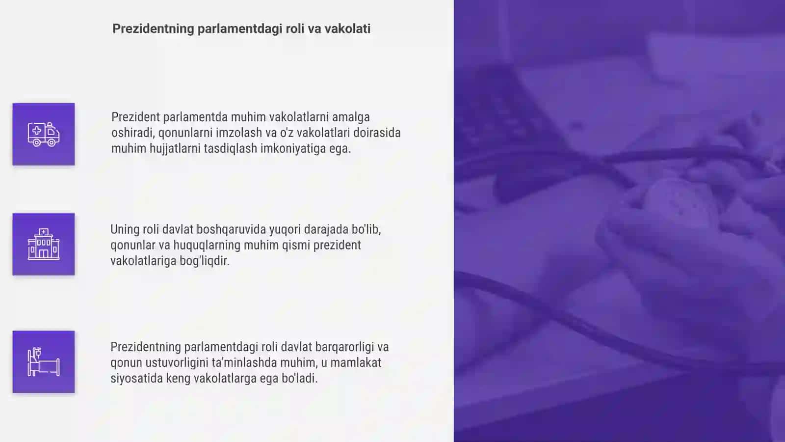 O'zbekiston Respublikasi Prezidenti haqida umumiy ma'lumot 4