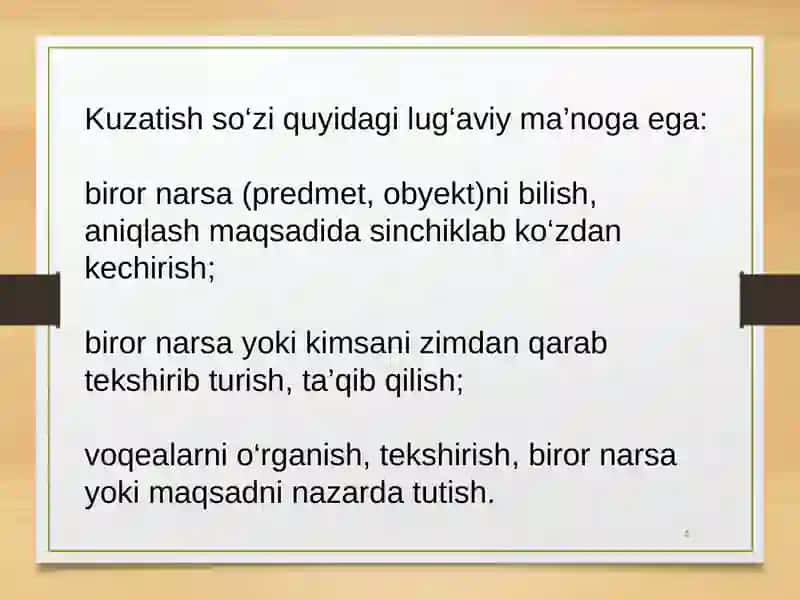 Statistik kuzatish xatolari 4