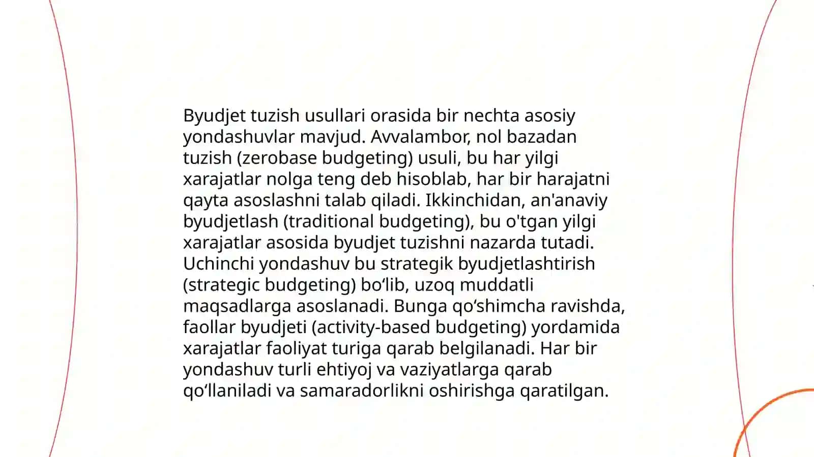Moliyaviy resurslardan oqilona foydalanish usulari 4
