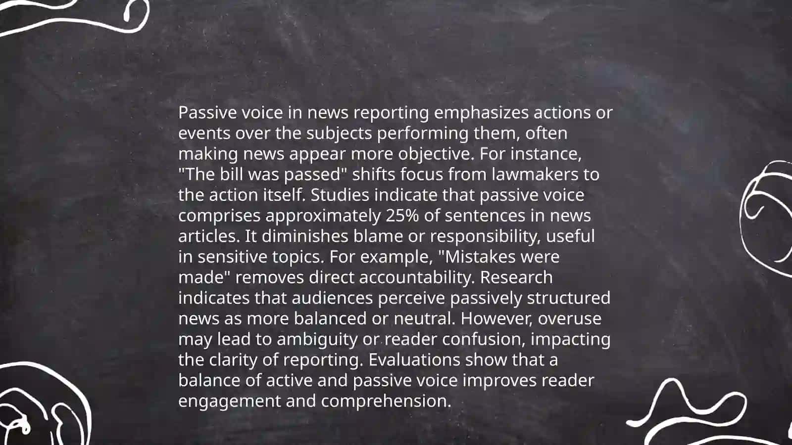 Passive Voice in Scientific Writing 4