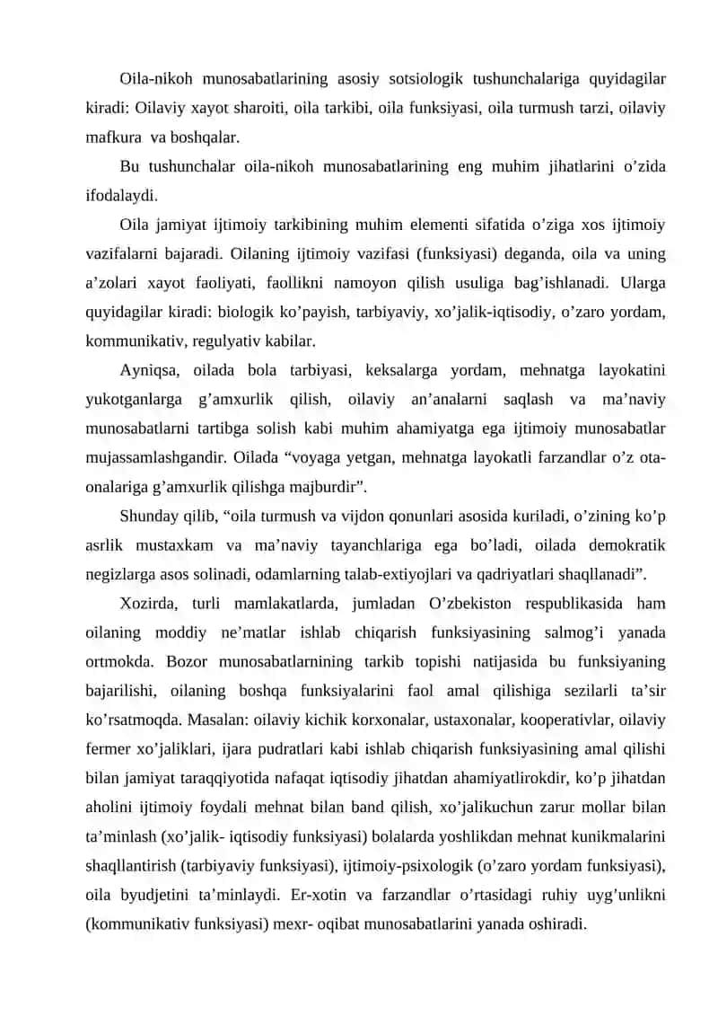 Nikoh va oila sotsiologiyasi 4