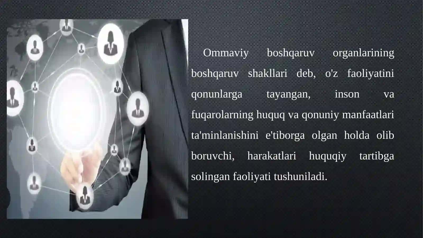 Ommaviy boshqaruvning asosiy shakllari 4