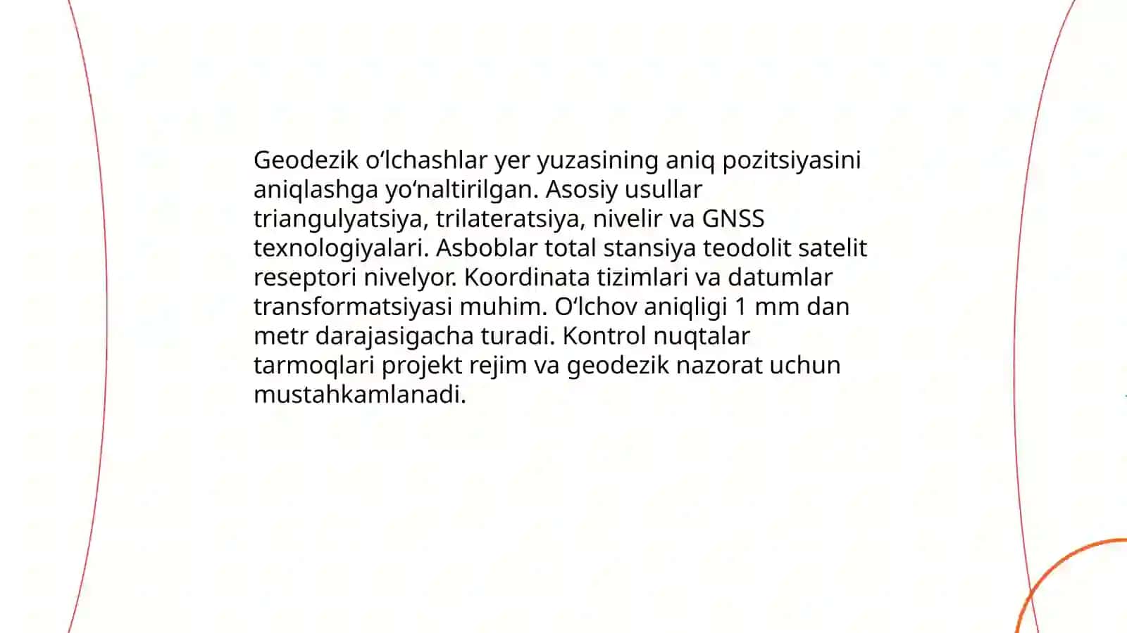 Asosiy geografik maʼlumotlar olish turlari 4