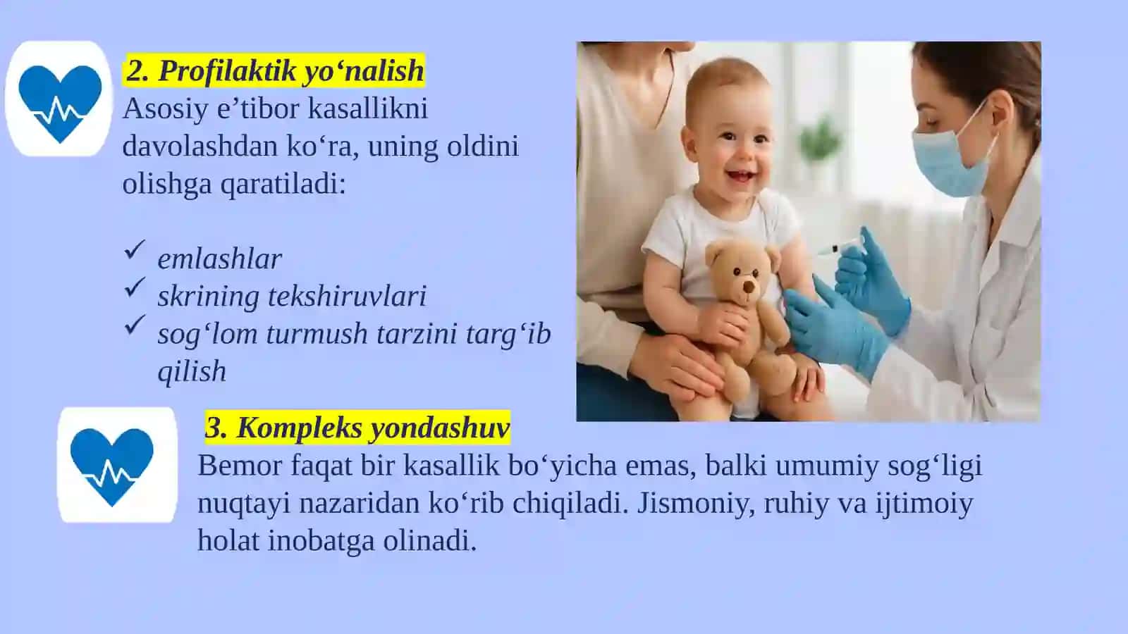 Aholiga birlamchi-tibbiyot sanitariya yordamini tashkil etish va oilaviy poliklinikada oila shifokorlarini o‘rni 4