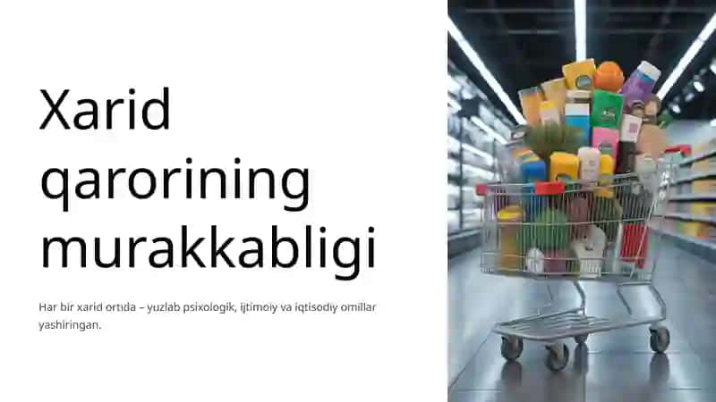 Iste'molchi Xulqi Nazariyasi 4