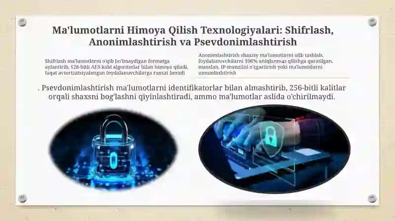 Shaxsiyma'lumotlarnihimoyaqilishtexnologiyalari 4