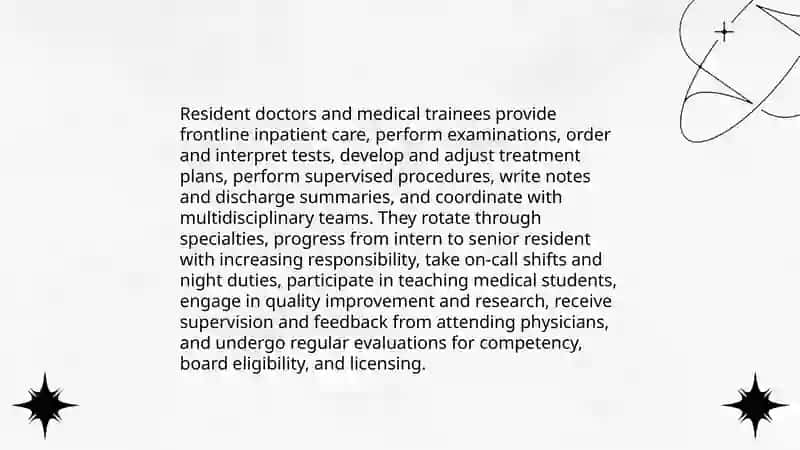 Roles in a Hospital Team 4