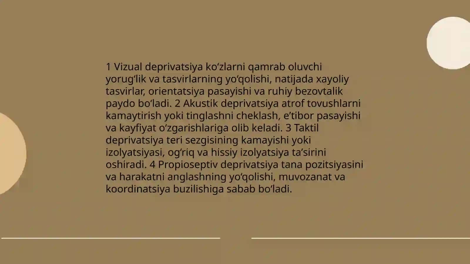 Sensor deprivatsiyasi 4