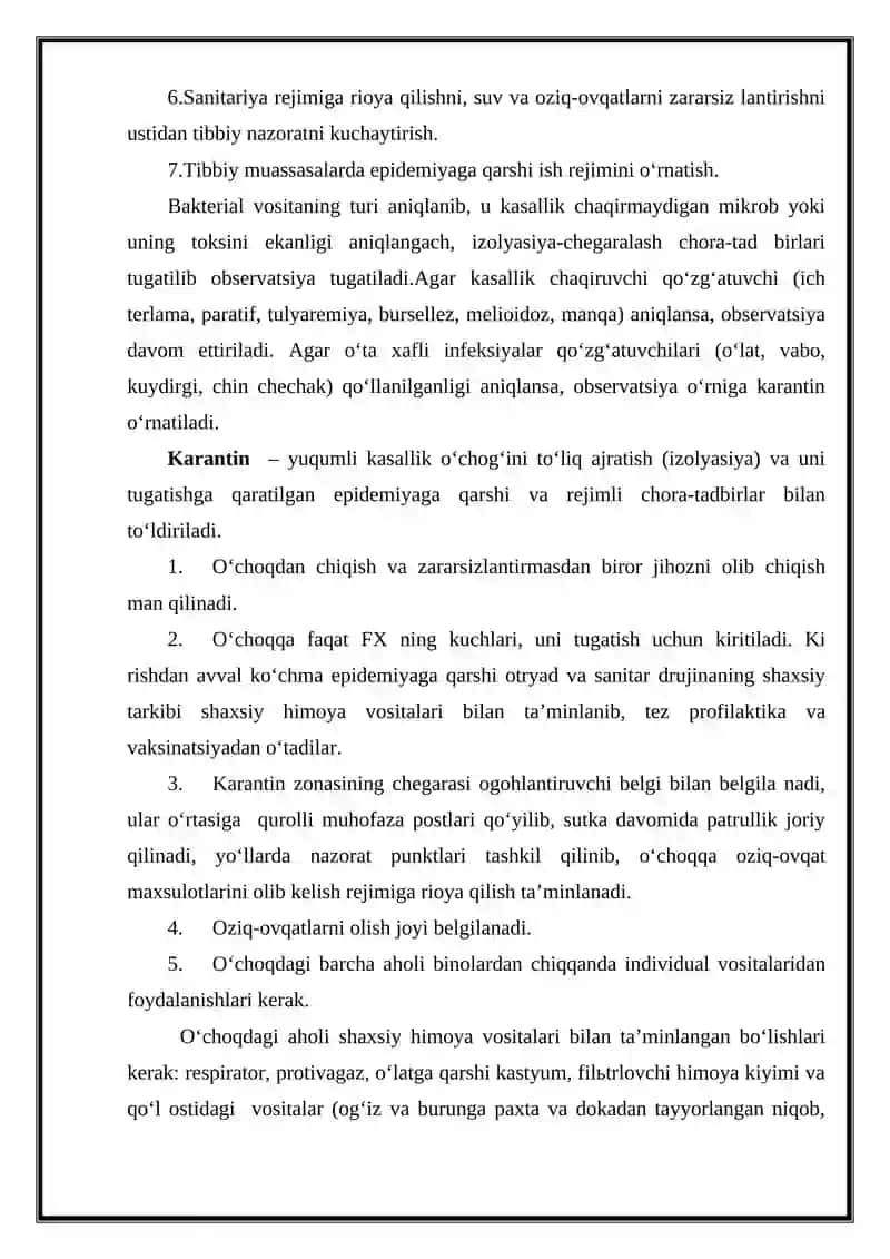 Bakteriologik qurol indikasiyasi 4
