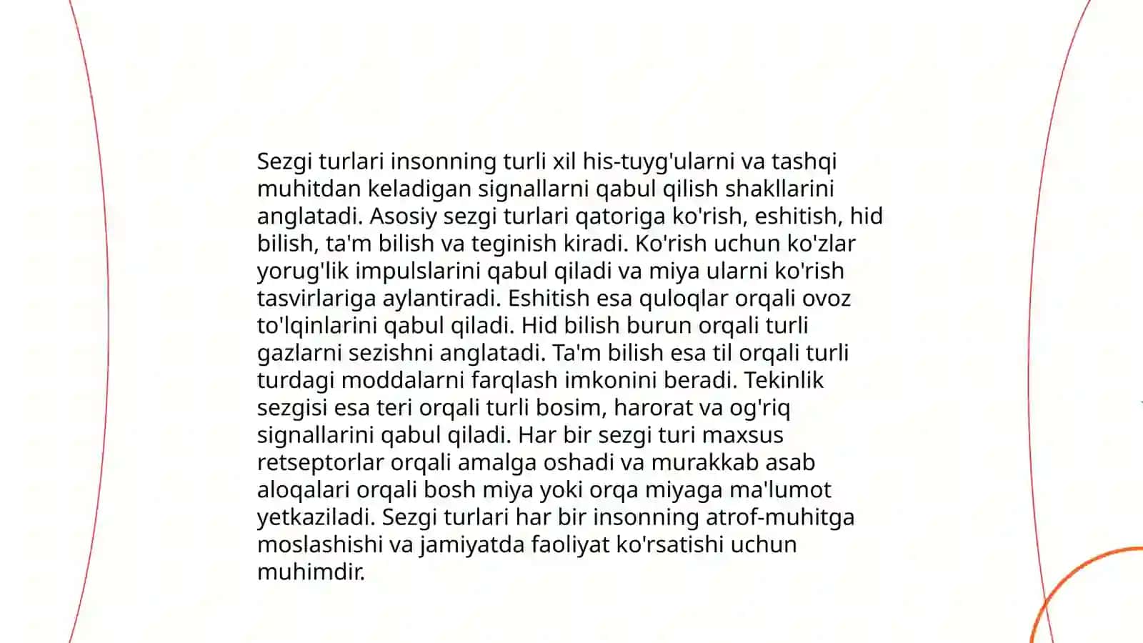 Sezgi turlari va uning qonuniyatlari 4