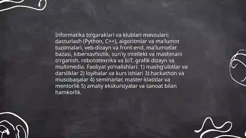 Sinfdan tashqari ishlar va shakllari 4