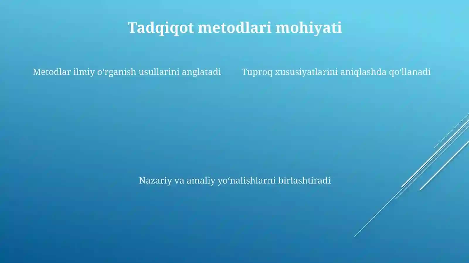 Tuproqlar geografiyasida tadqiqot metodlari 4