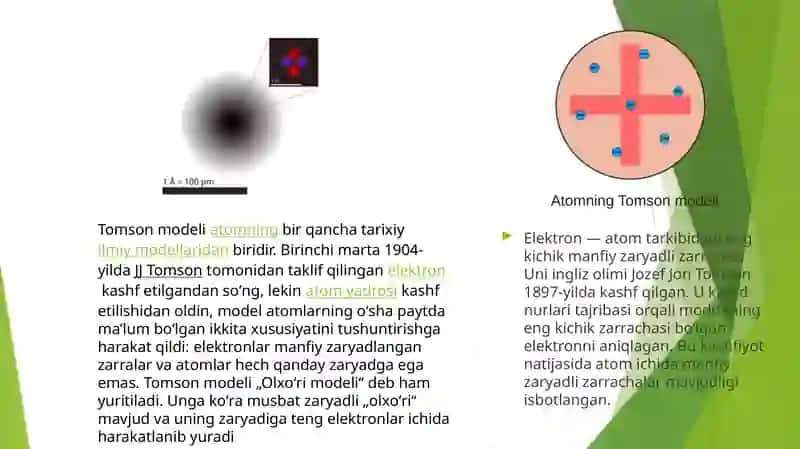 Elementar zaryadlarning  kashf etilishi 4