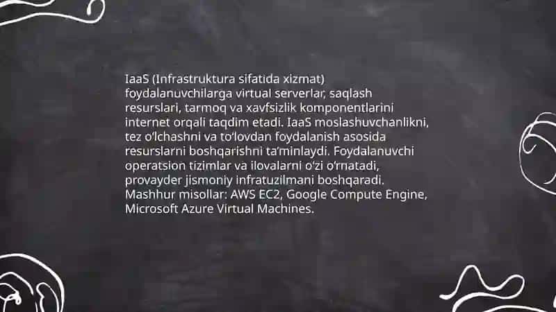 Bulutli texnologiyalar va ularning turlari 4