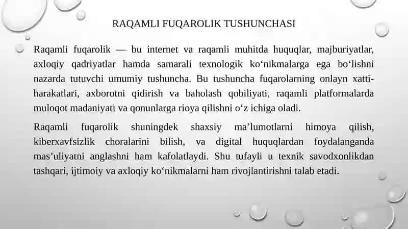 Raqamli fuqarolik (Digital Citizenship) 4