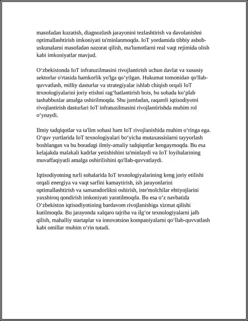 IoT O’zbekistonda 4