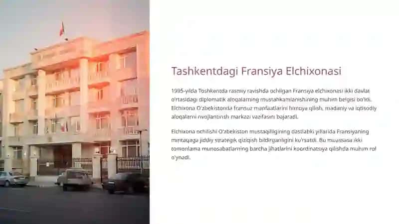 1991–2017 Yillarda Fransiya va O'zbekiston: Hamkorlik Tarixi 4