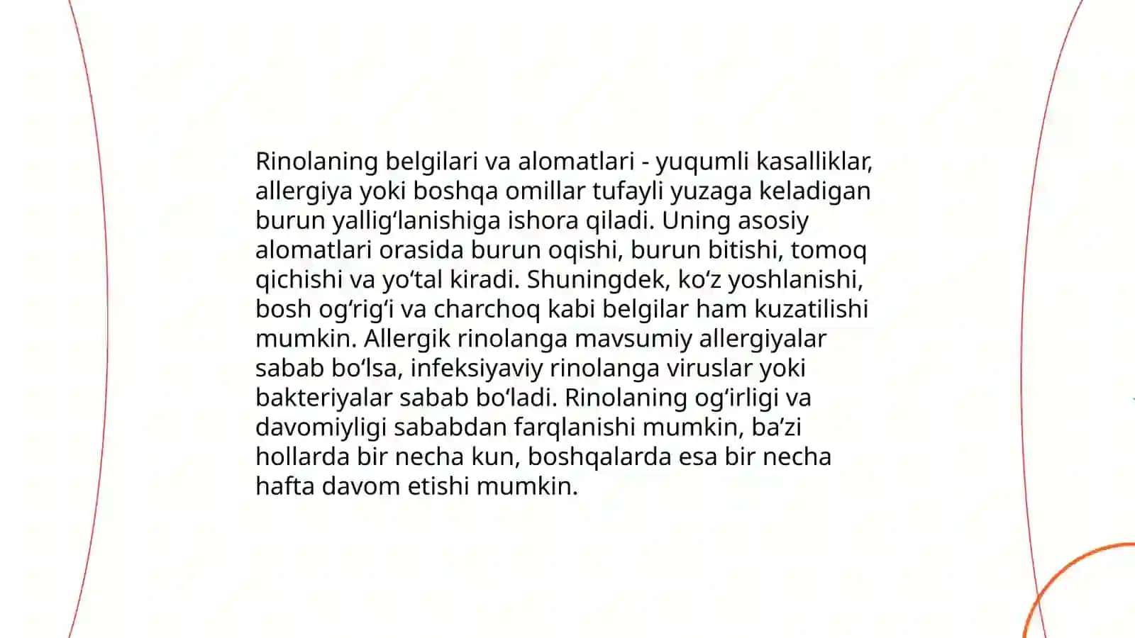 Rinolaning sabablari va turlari 4