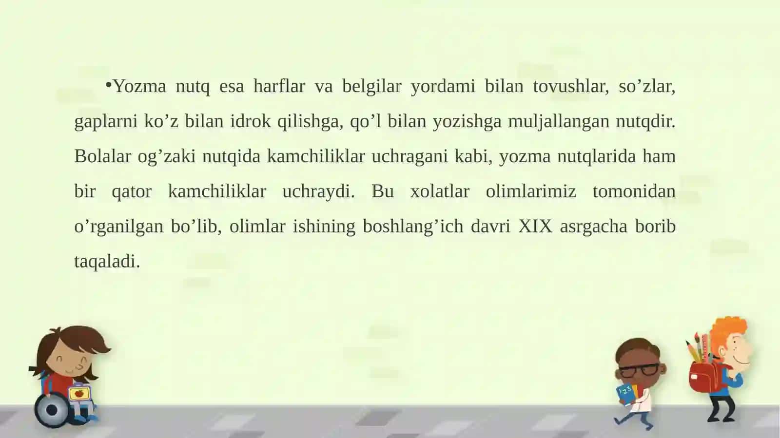 Yozma nutq holatini tekshirish 4