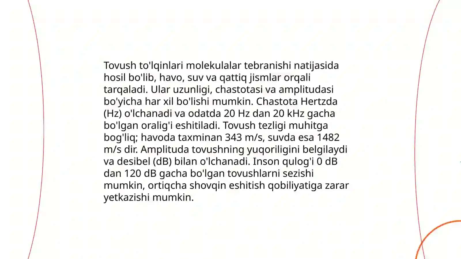 Tovush to'lqinlari 4