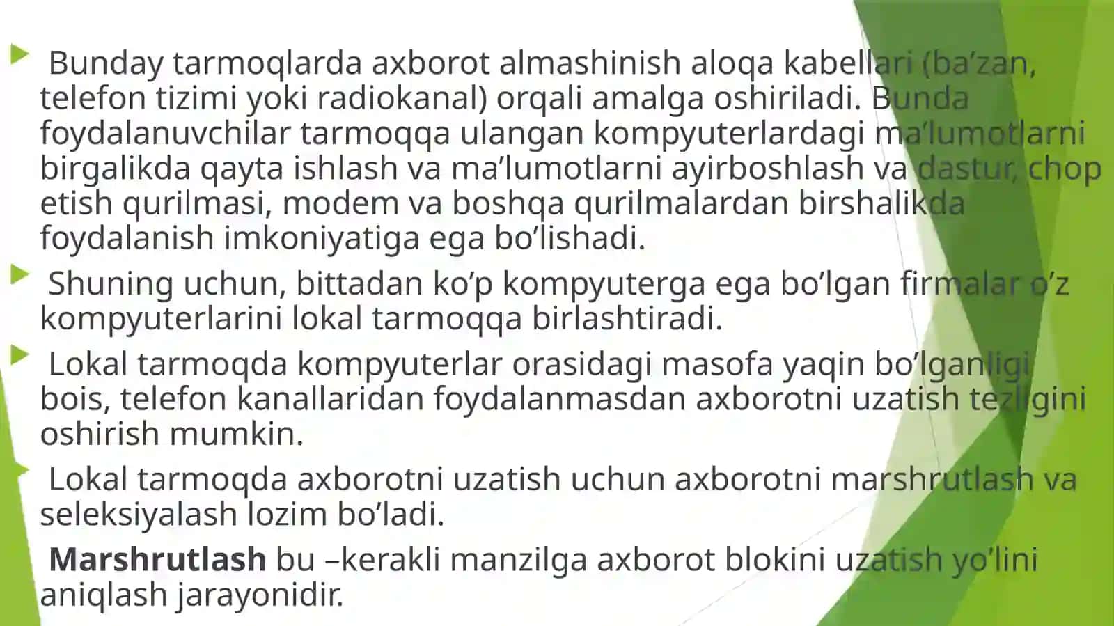 Kompyutertarmoqlari.Tarmoqlarningtexnikvositalar 4