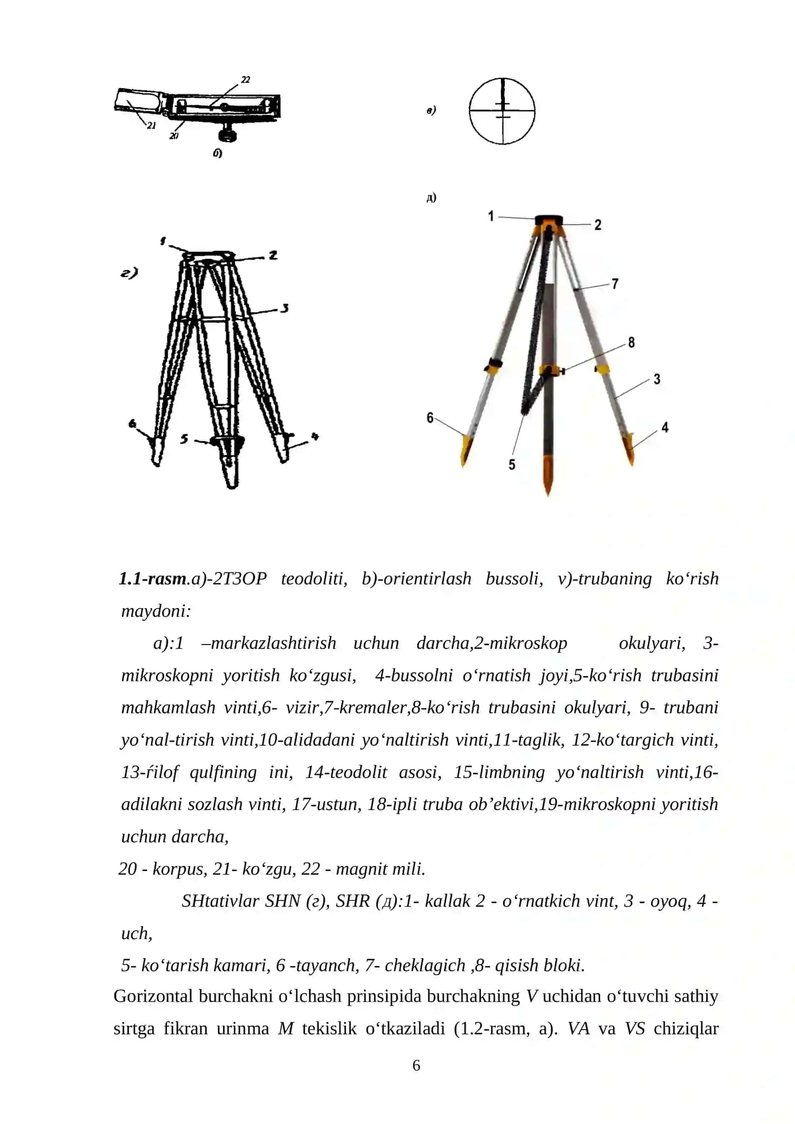 Geodeziya fanining kurs loyihasi 4