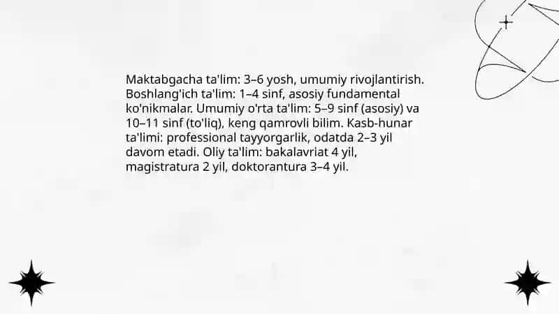 Talim tizimi 4