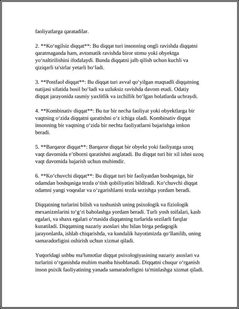 Diqqat Psixologiya 4
