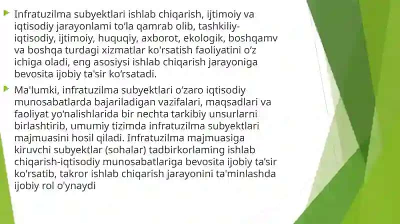 QISHLOQ XO’JALIGIDA IJTIMOIY IFROTUZILMANI RIVOJLANTIRISH ZARURATI VA AHAMIYATI 4