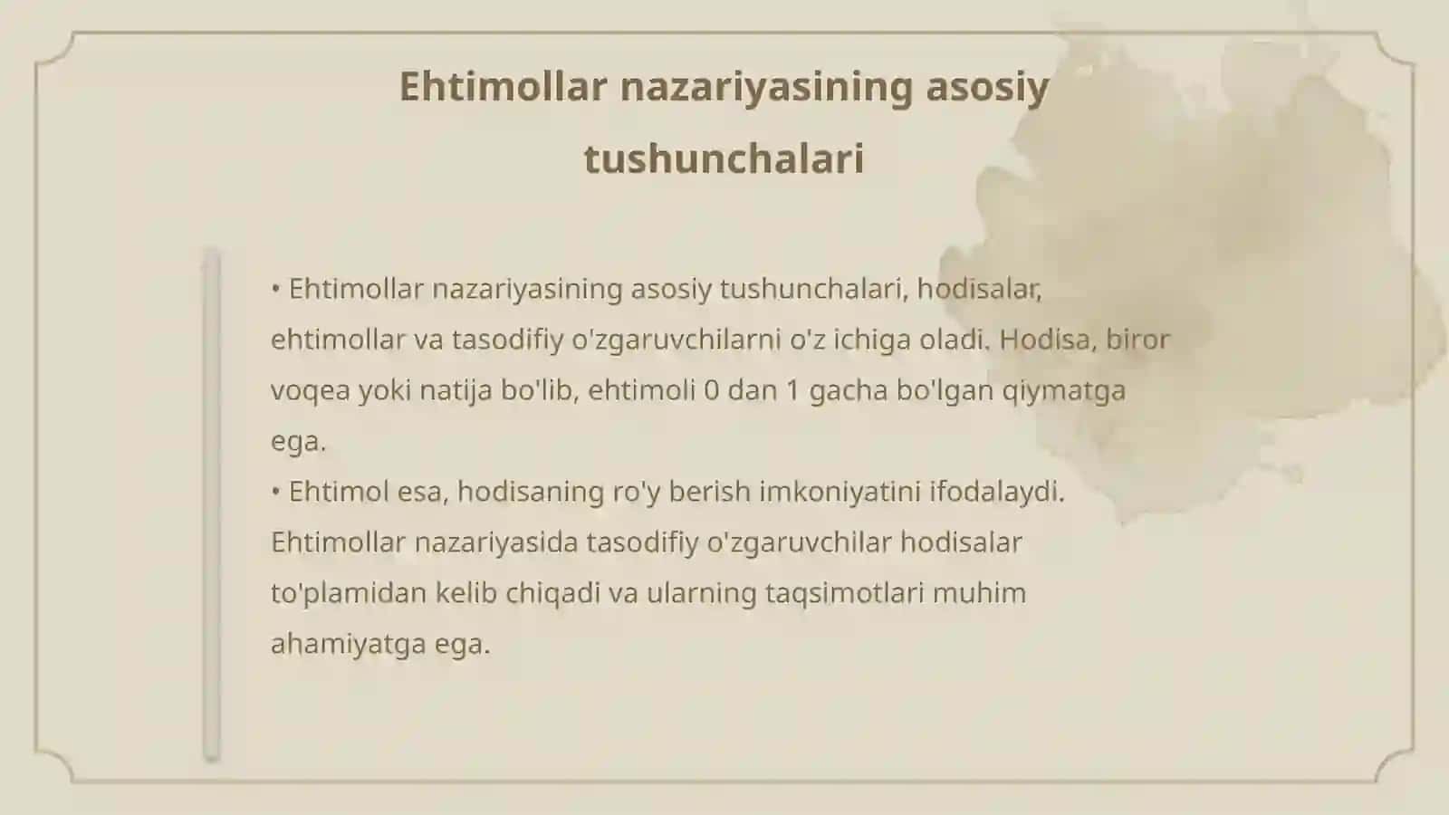 Ehtimollar Nazariyasi Rivojlanishi 4