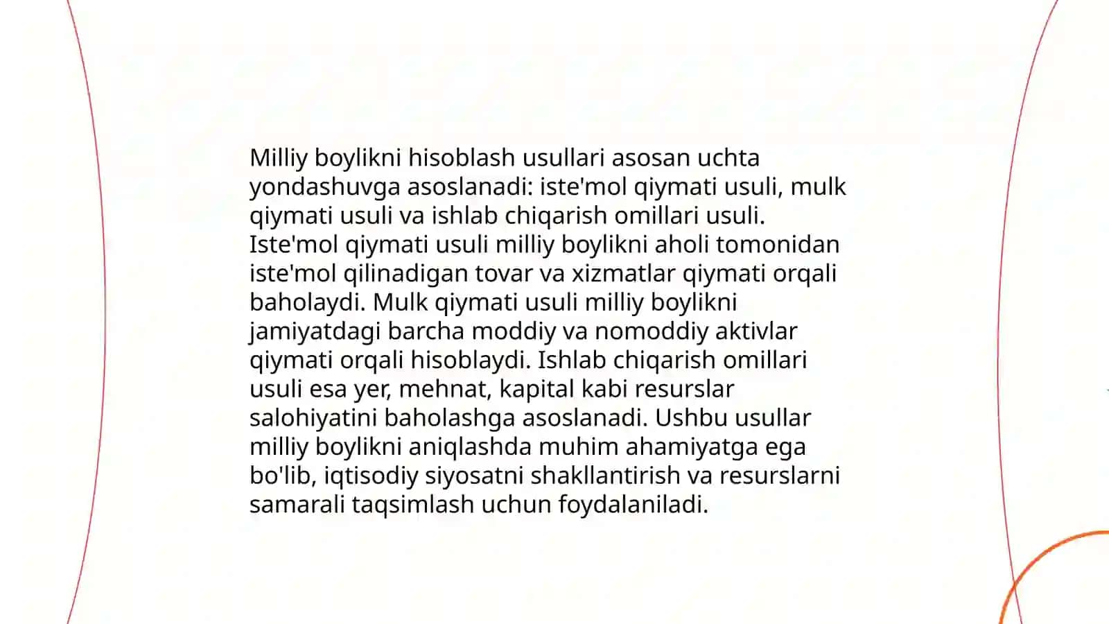 Milliy boylik statistikasi 4