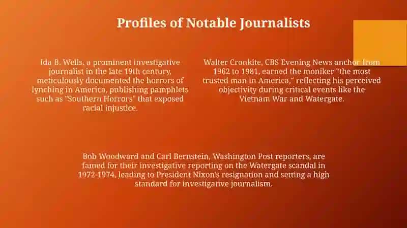 The World of Journalism: Foundation and Impact 4