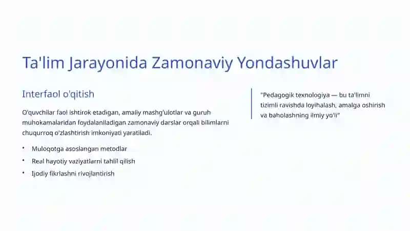 Pedagogik Texnologiya Tushunchasi 4