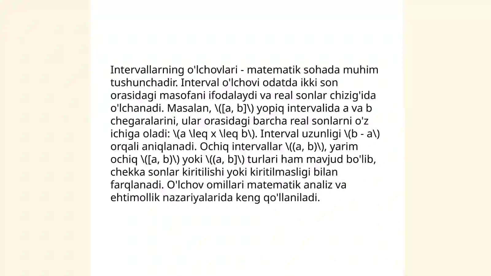 Musiqiy Intervallar haqida umumiy tushuncha 4