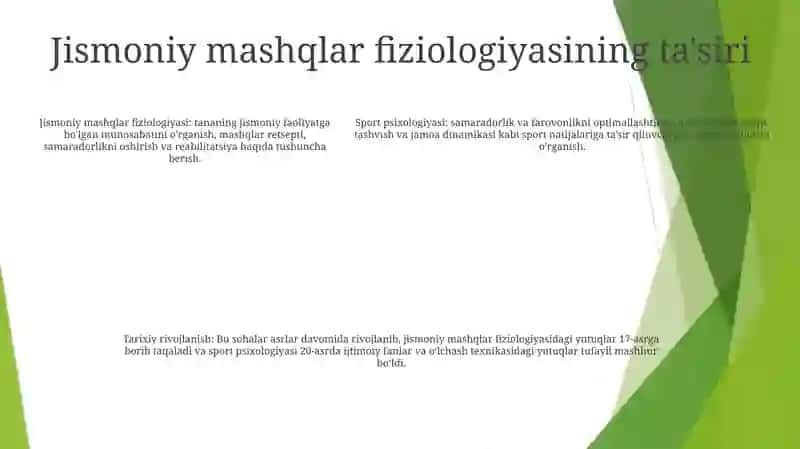 Sport Psixologiyasining Rivojlanish Tarixi 4