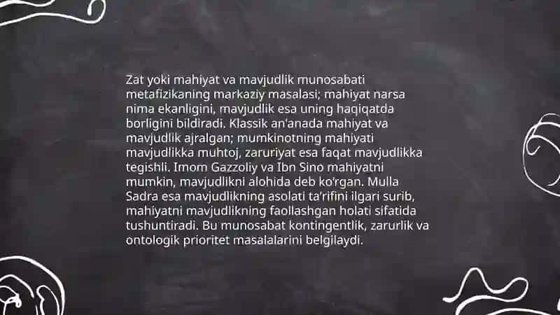 Borliq falsafasi 4
