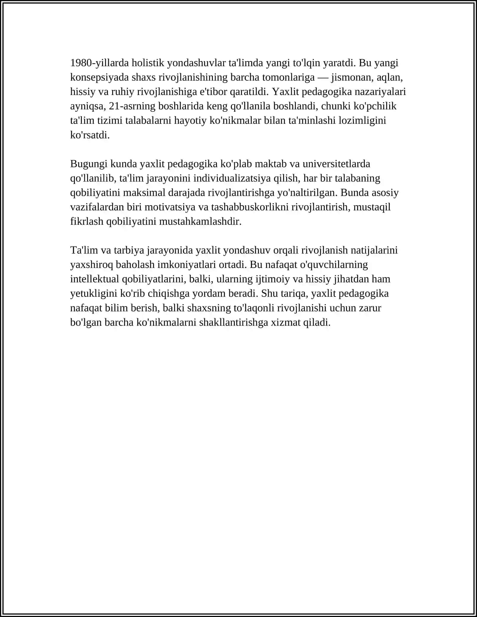 YAXLIT PEDAGOGIKA 4