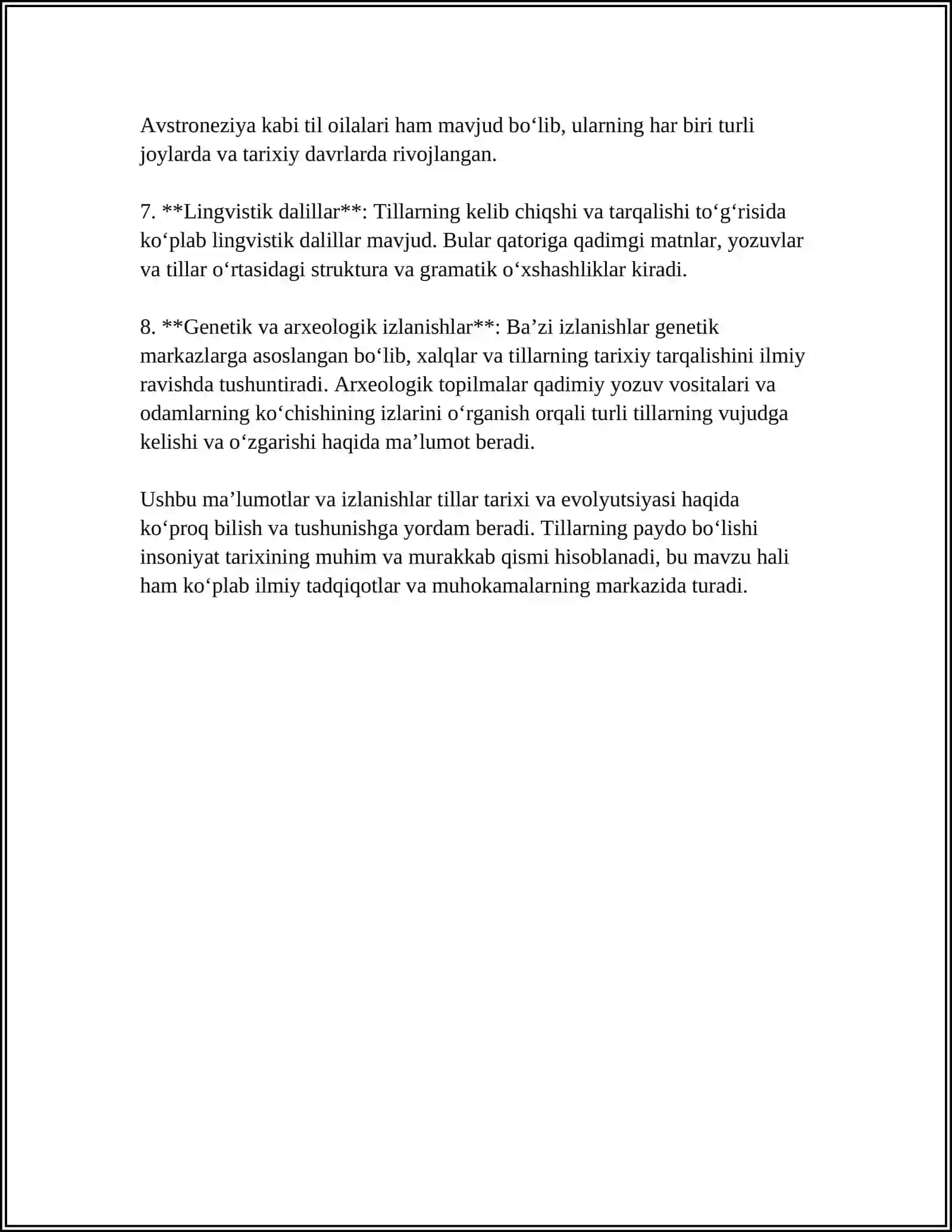 JAHON TILLARINING TARIXIY BOSQICHLARI 4
