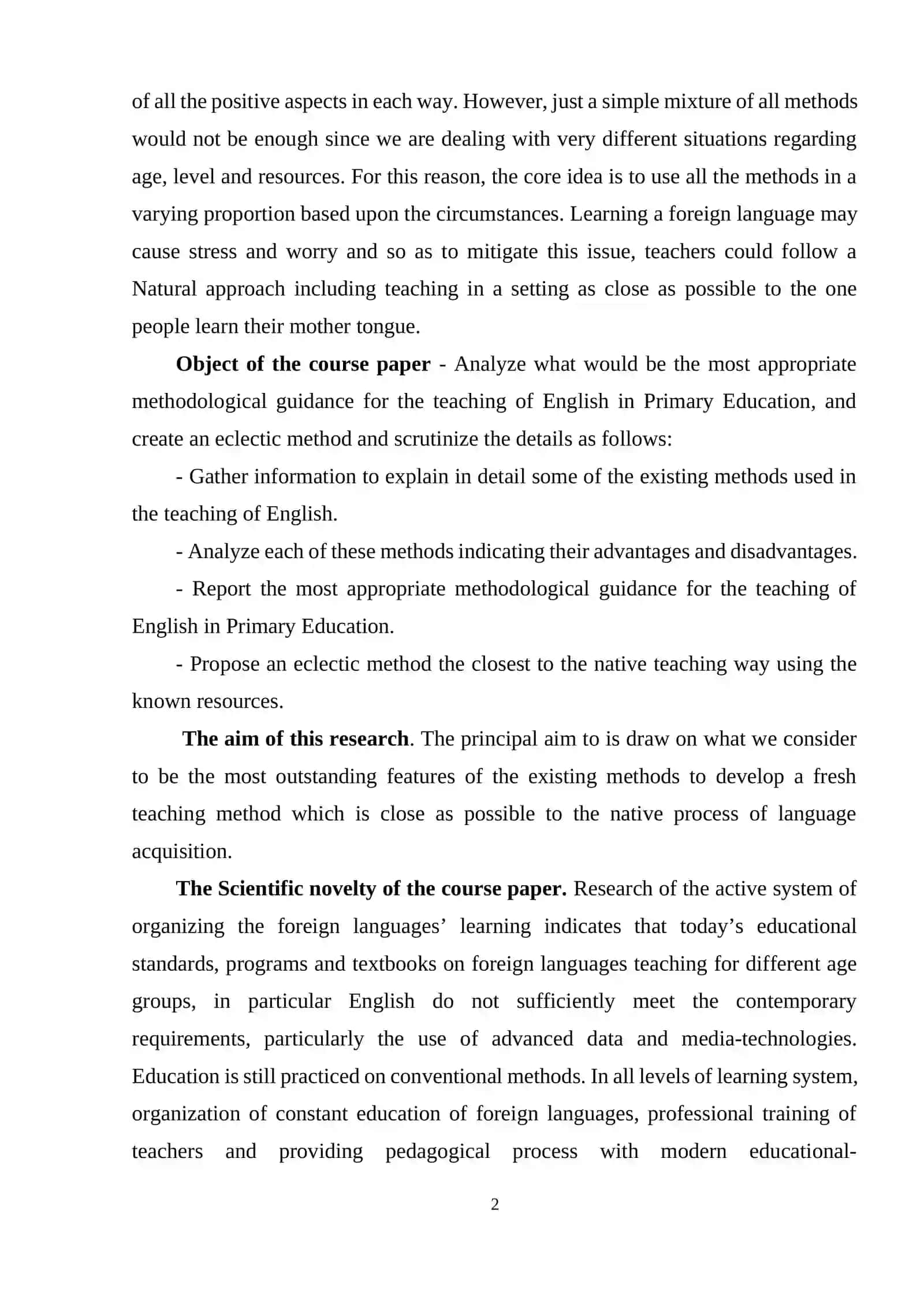 METHODOLOGY OF DEVELOPING MATERIAL FOR DIFFERENT AGE GROUPS IN TEACHING ENGLISH 4