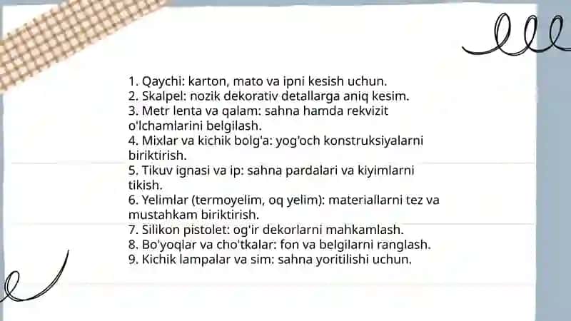 Stol teatri yasash texnologiyasi 4