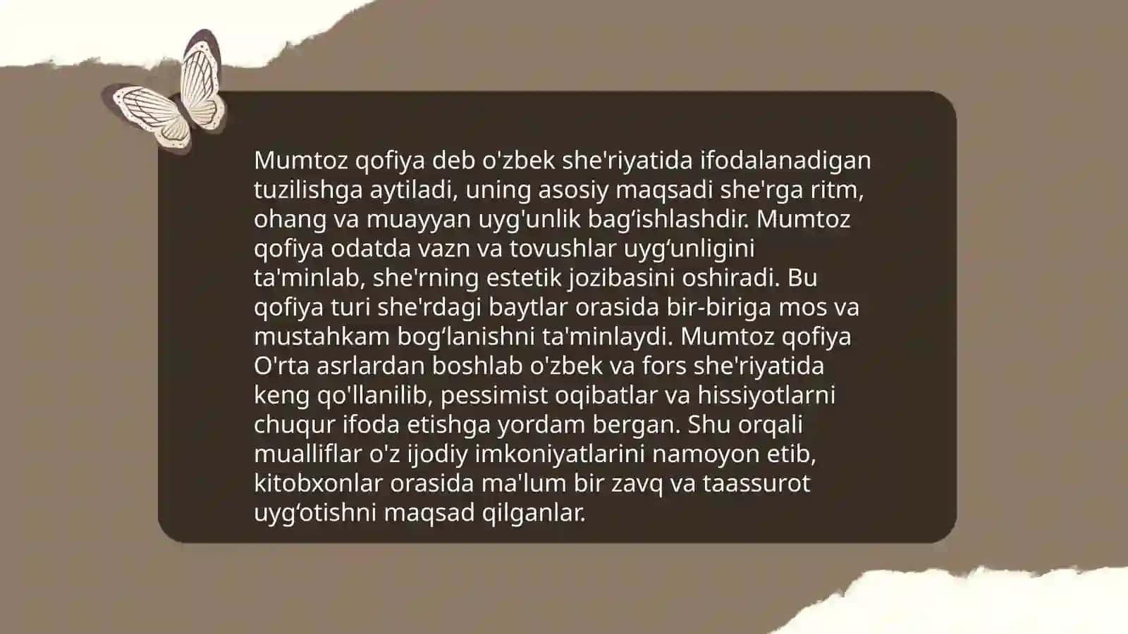 Mumtoz qofiyaning tarixi 4