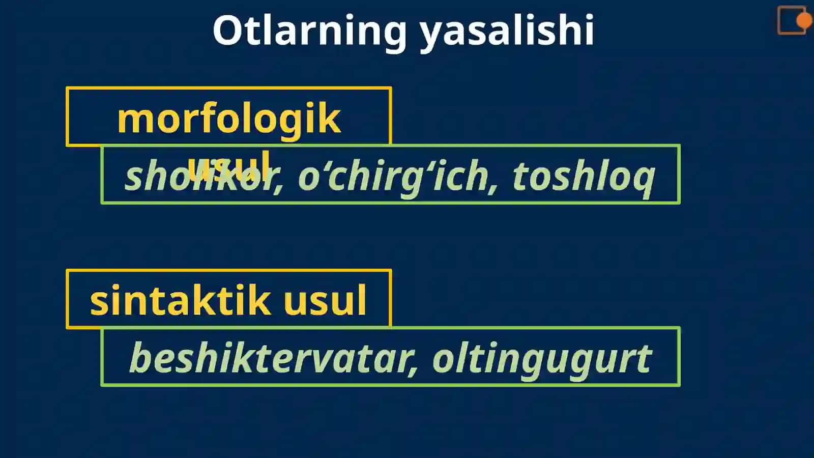 Ot turkumi 4